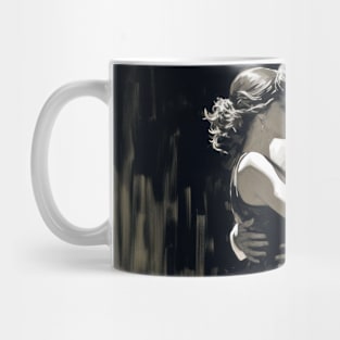 Dancer Romance Art Performance Ink Sketch Style Mug